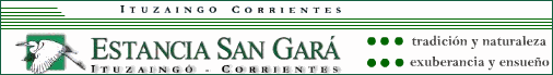 Estancia San Gar� - Ituzaingo - Corrientes