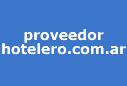 Proveedores de Hoteleria y Gastronomia