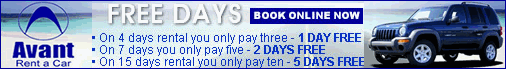 Rent a Car Avant - Playa del Carmen - Mexico