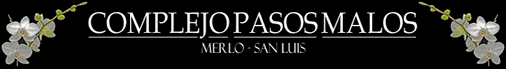 Complejo Pasos Malos - Caba�as - Merlo - San Luis
