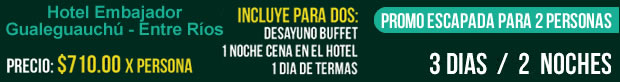 Hotel Embajador - Gualeguaychu - Entre Rios