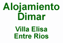 Alojamiento Dimar - Villa Elisa - Entre Rios